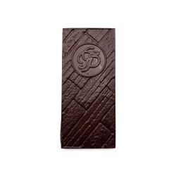 Tablette de 79g de chocolat noir (69%) à la spiruline