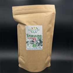 Sachet 500g spiruline bio brindilles .